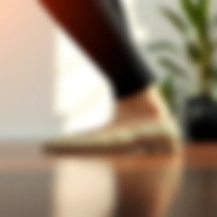 Eco-friendly flat shoes made from sustainable materials, highlighting the importance of sustainability in fashion.