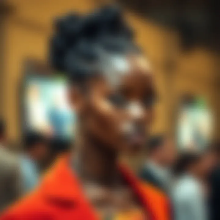 Cultural significance of black hair in fashion