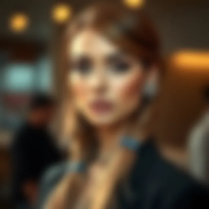 Stylish hair designs featuring tape-in extensions