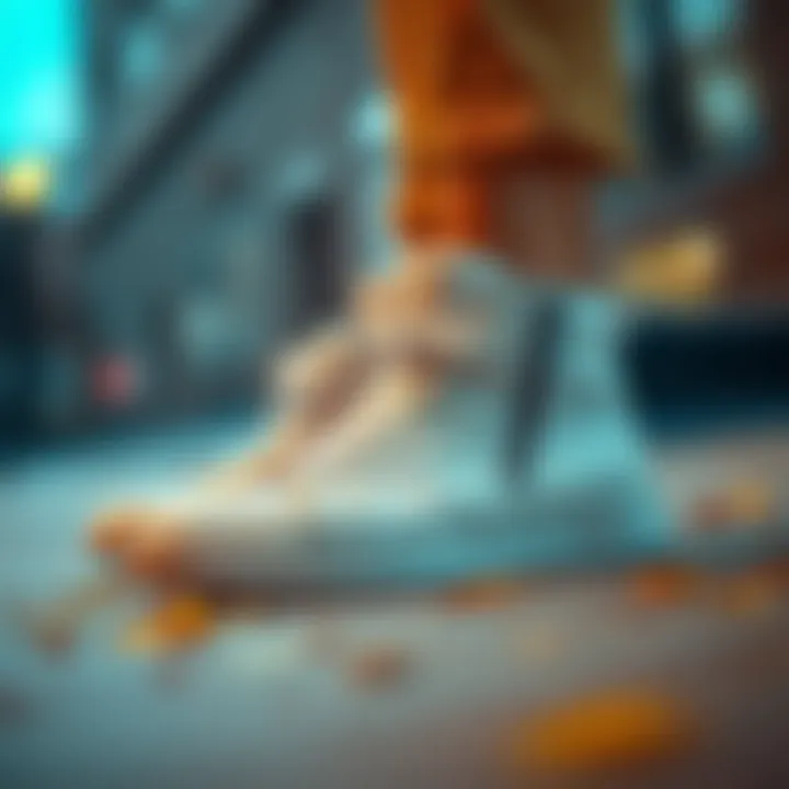 Eco-friendly materials used in crafting high top sneakers