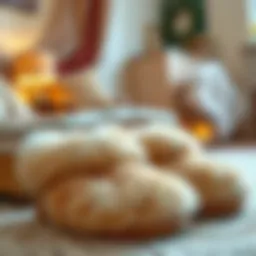 Luxurious rabbit slippers in a cozy living room setting