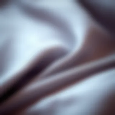 Close-up of fabric textures showcasing sustainable materials