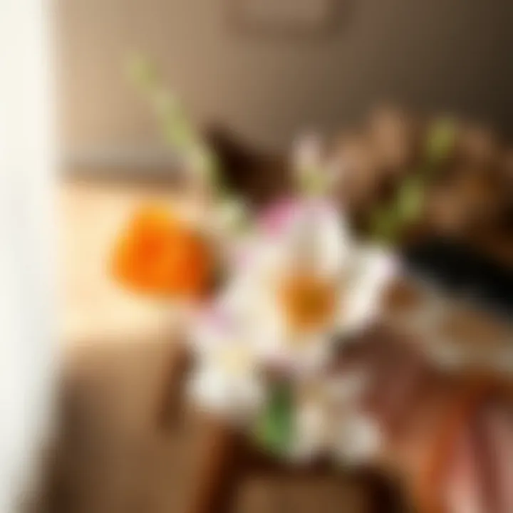 Sustainable materials used in wrist flower crafting