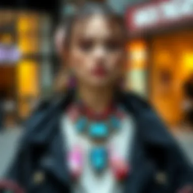 Fashion attire incorporating resin gemstones