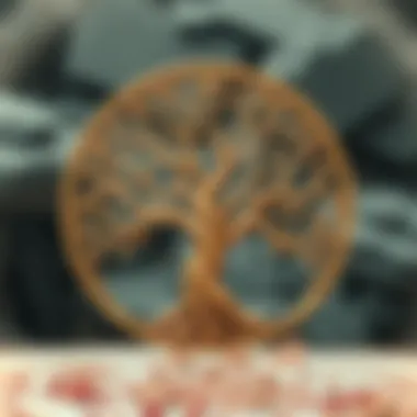 Cultural representation of the Tree of Life in various designs