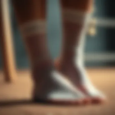 Step-by-step guide on maintaining gel socks for optimal results.