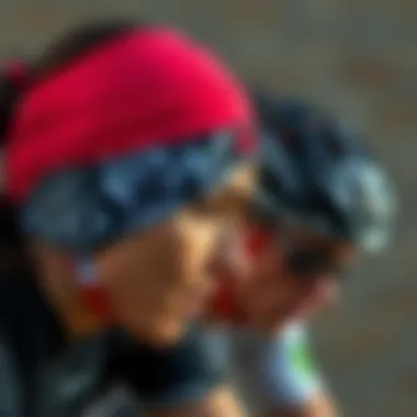 Comparison of traditional and sweat-wicking headbands