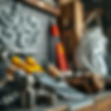 Maintenance tools for iron metal wall decor.