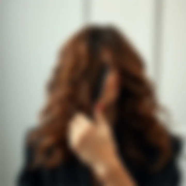 Styling Diverse Hair Textures with Lang Hair Brush Diverse hair textures being styled with Lang hair brush
