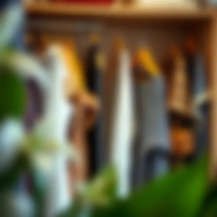 Fashion Meets Functionality in Wardrobe Planning A stylishly designed wardrobe emphasizing both fashion and practicality.