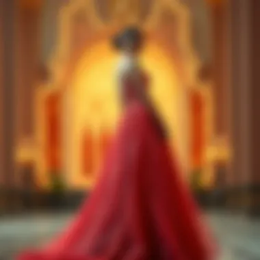 Stylish Missord gown in a vibrant color palette