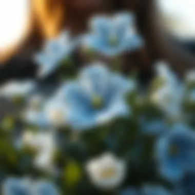 Navigating the Aesthetic and Practical Aspects of Fake Blue and White Flowers Summary