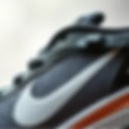 Close-up of Nike Pegasus Shield upper showcasing weatherproof material