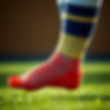 Eco-friendly materials used in the manufacturing of sustainable soccer socks