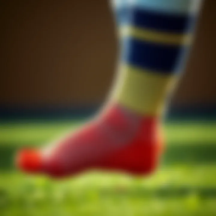 Eco-friendly materials used in the manufacturing of sustainable soccer socks