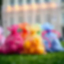 Elegant organza bags in various colors showcasing aesthetic appeal