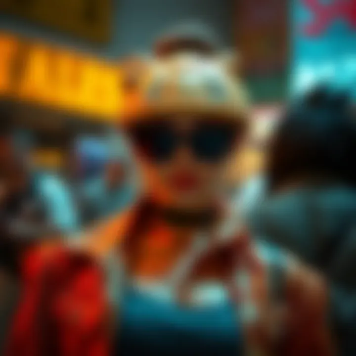 Pasties in Modern Fashion An artistic view of pasties being incorporated into modern fashion.