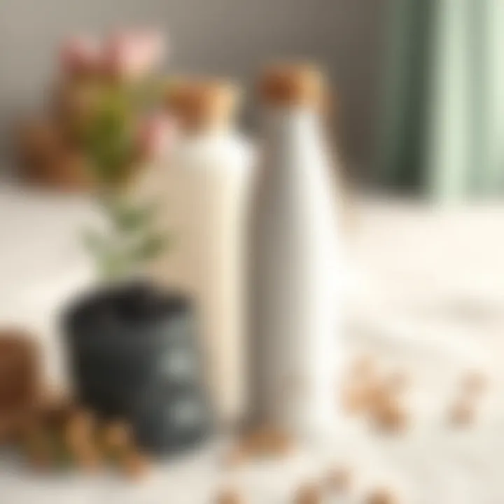 Sustainable materials used in personalized bridesmaid water bottles