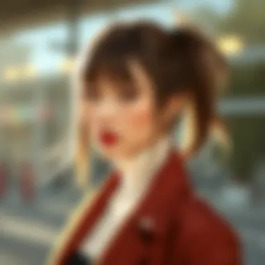 Diverse Styling Options for Ponytail Wigs Diverse styling options for ponytail wigs with bangs