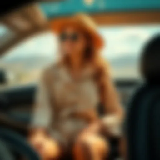 Comfort Meets Style: Breathable Fabrics for Long Drives Stylish road trip outfit featuring breathable fabrics