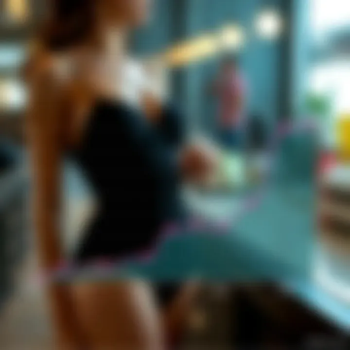 Graph illustrating market trends for slimming lotions over recent years