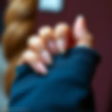 Maintenance Tips for Stick-On Nails Visual guide to maintaining stick-on nails for longevity and style