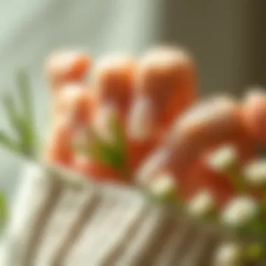 Sustainable Options for Short Gel Press-On Nails Eco-friendly short gel press-on nails displayed with natural elements