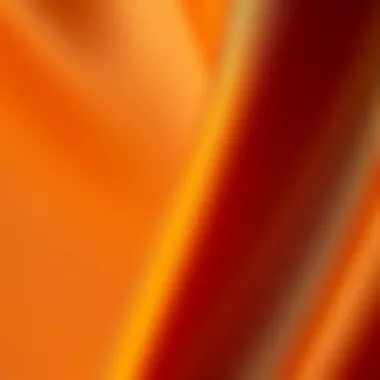 Close-up of intricate silk fabric texture