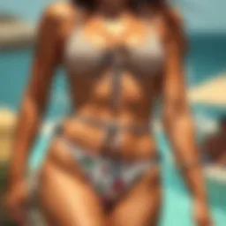 The Allure of Front-Tie Bikinis Introduction