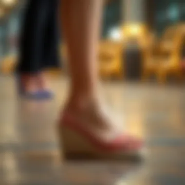 The Allure of Women's Wedge Heel Slippers Summary