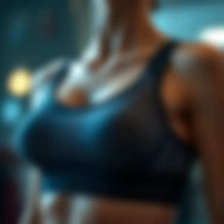 Materials Matter: Understanding Fabric Choices A visual representation of various materials used in vest sports bras