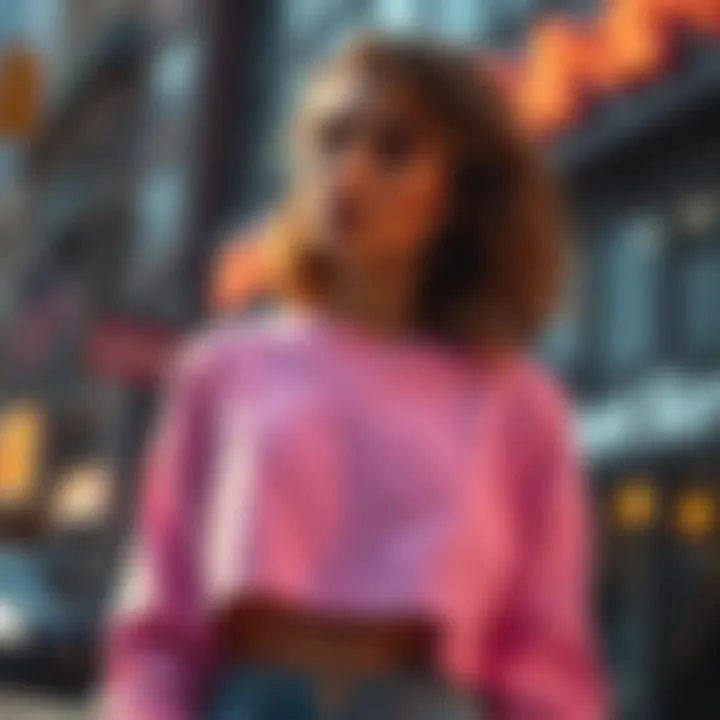 Notable The Dynamics of Drop Shoulder Crop Sweatshirts in Modern Fashion