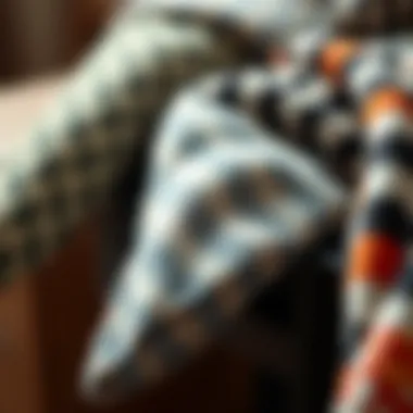 A close-up of sustainable fabrics used in pet clothing