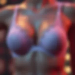 Historical timeline of invisible bra cup designs
