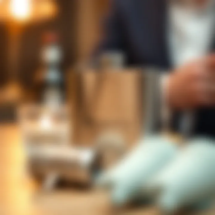 Stylish stainless steel flask with a modern design