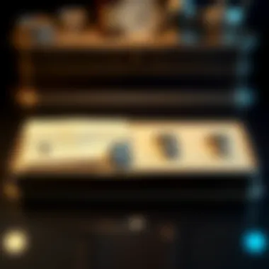 Elegant cufflinks displayed on a stylish surface