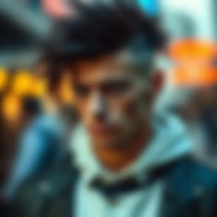 Modern Mullet Wig Design A contemporary take on mullet wigs