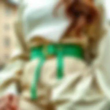 Styling Green Garter Belts with Outfits Pairing options for enhancing outfit aesthetics