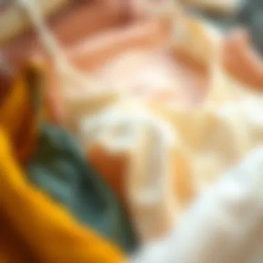 Fabric Diversity: Choosing the Right Material A collage of fabric types ideal for short camisoles