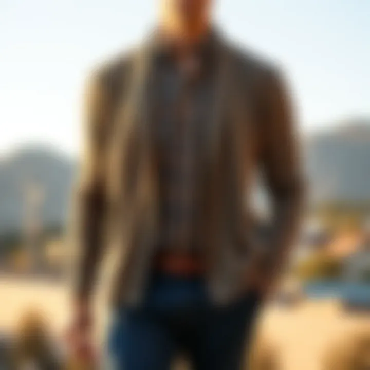 A versatile cardigan styled for different occasions