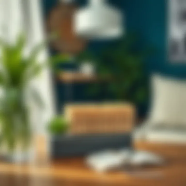 Sustainable decor featuring clothes pins in home settings
