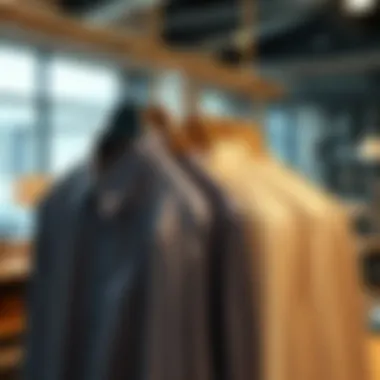Innovative design of multi shirt hangers showcasing versatility