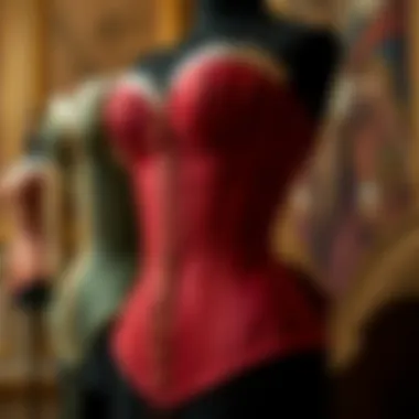 Corset Evolution Through History Historical illustration of corset evolution through the ages