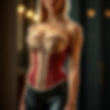 Wearing a Corset for Optimal Support Visual guide on how to correctly wear a corset for optimal support