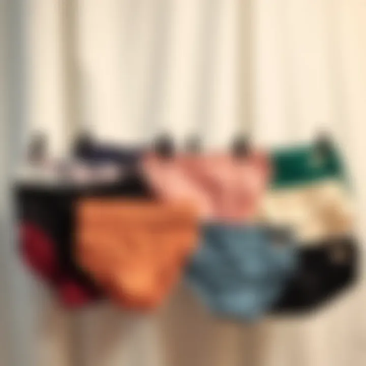 Diverse Styles of Size 5 Panties A variety of size 5 panties showcasing different styles and colors