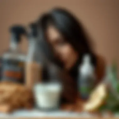 Natural ingredients for hair treatment