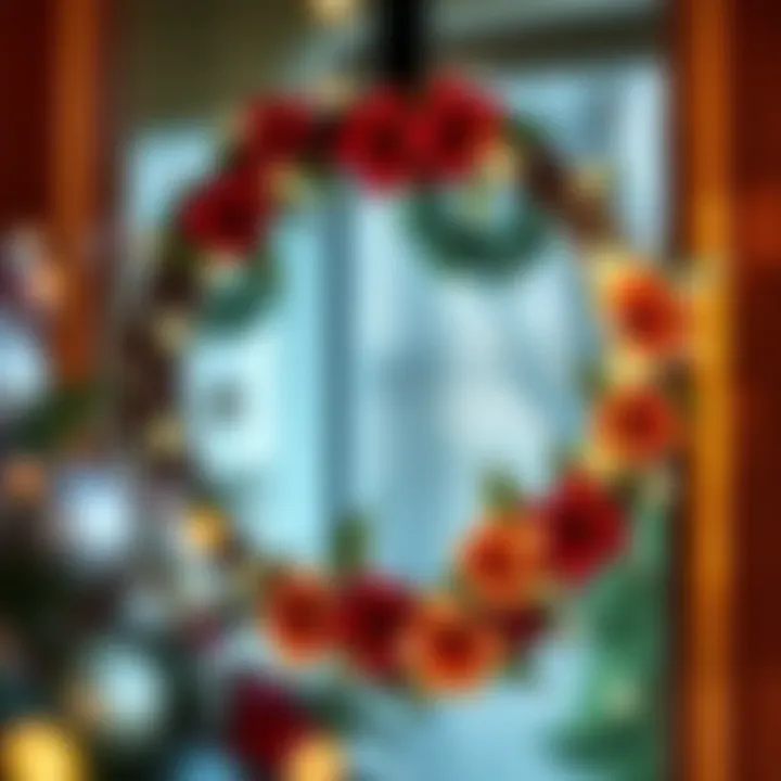 Seasonal Adaptations for Wreaths Seasonal wreath adaptations featuring clip-on flowers