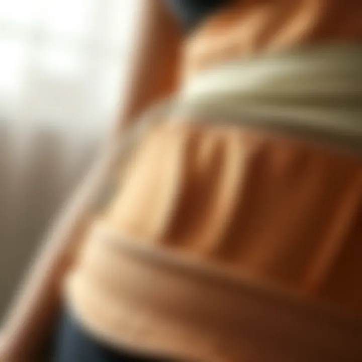 Quality Materials: The Foundation of Effectiveness Close-up view of the materials used in a high-quality waist trainer