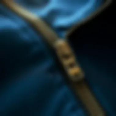 Common Washing Challenges with Zippers A close-up of a zipper caught in fabric